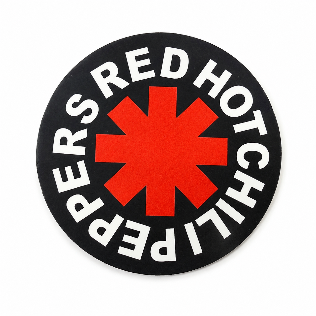 Red Hot Chili Peppers Logo Heat Transfer Decal – 7 cm Iron-On Design