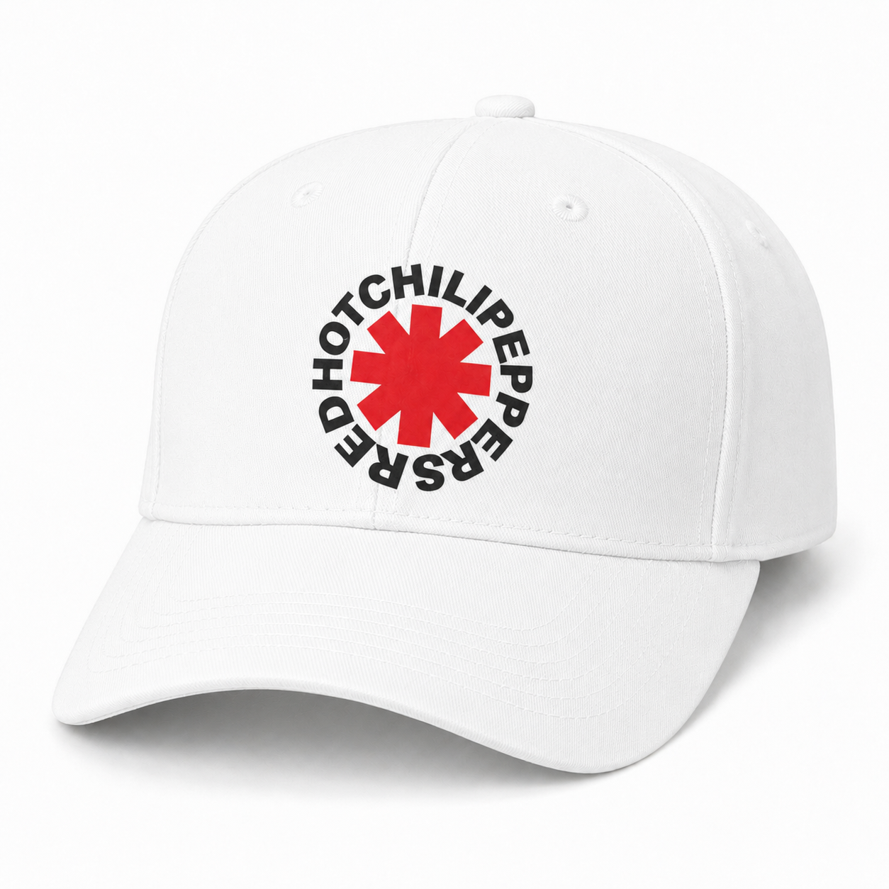 Red Hot Chili Peppers Logo Heat Transfer Decal – 7 cm Iron-On Design