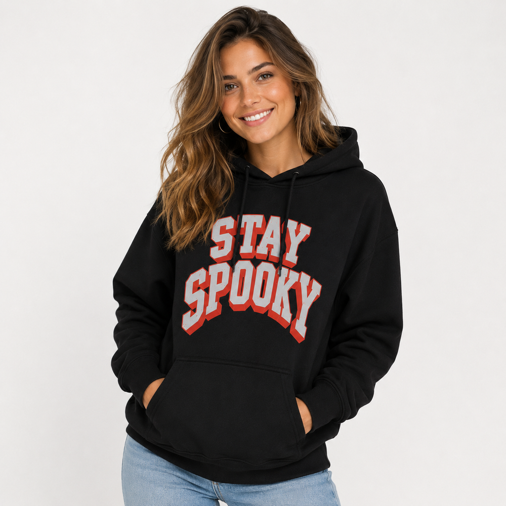 Stay Spooky Halloween Hoodie – Unisex Graphic Sweatshirt