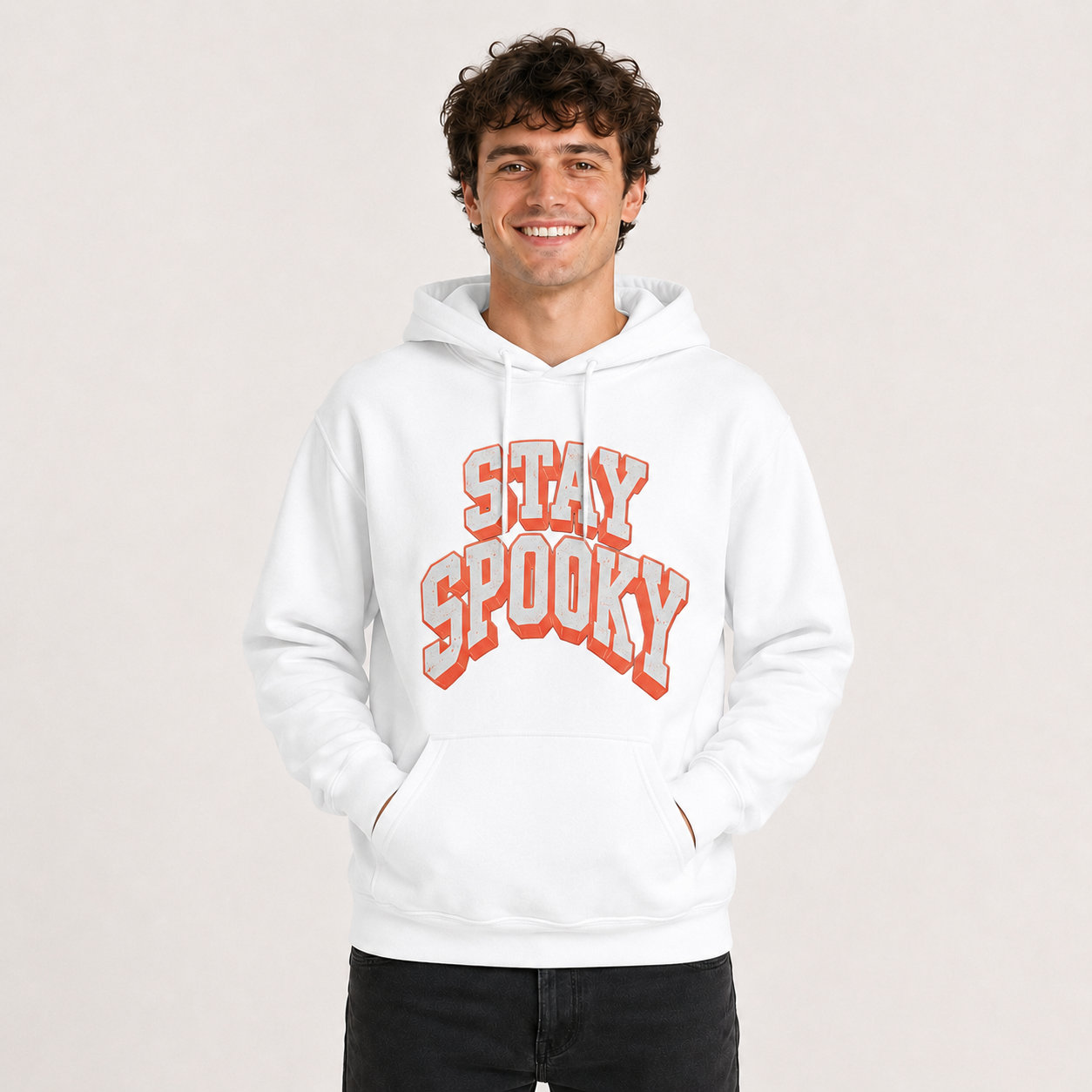 Stay Spooky Halloween Hoodie – Unisex Graphic Sweatshirt