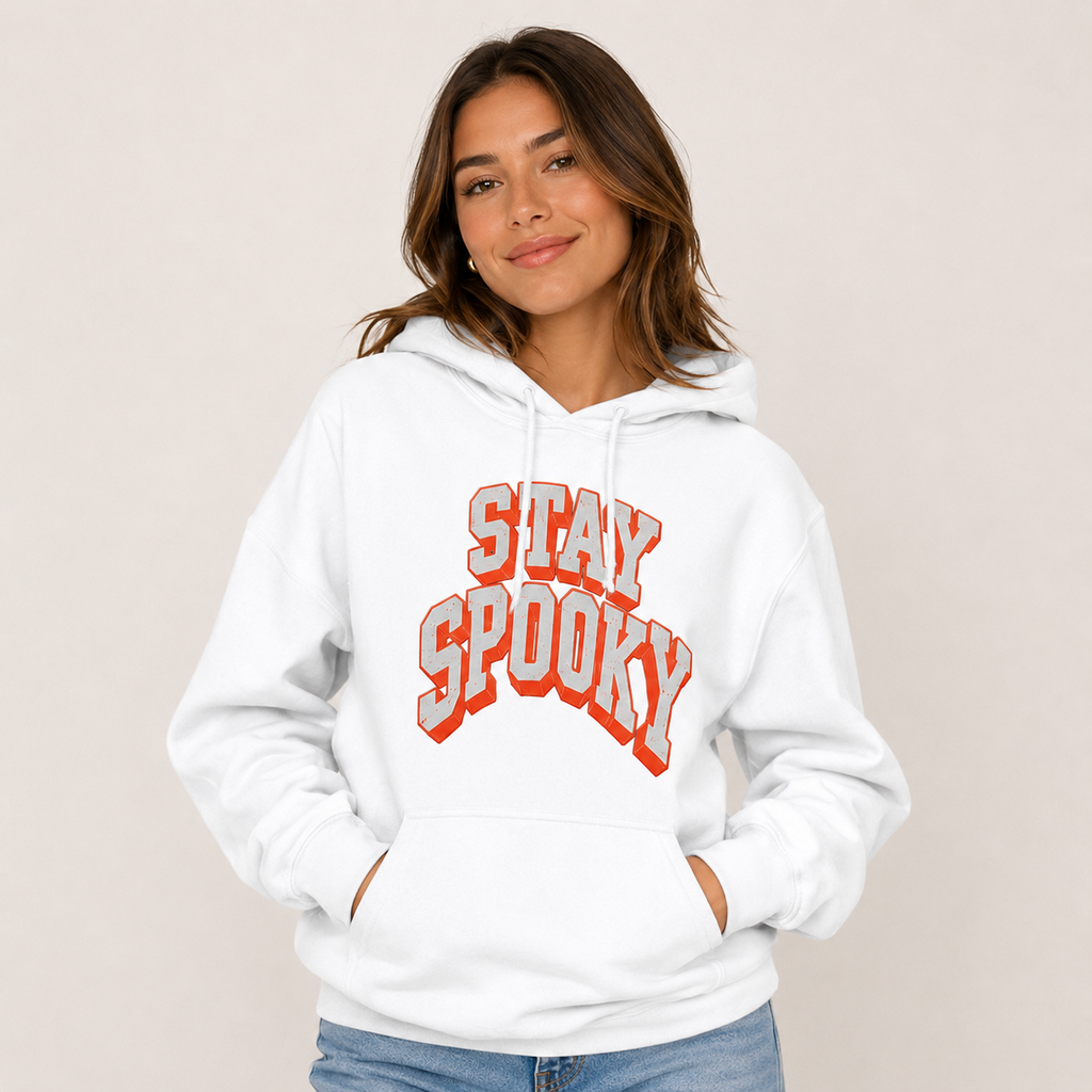 Stay Spooky Halloween Hoodie – Unisex Graphic Sweatshirt