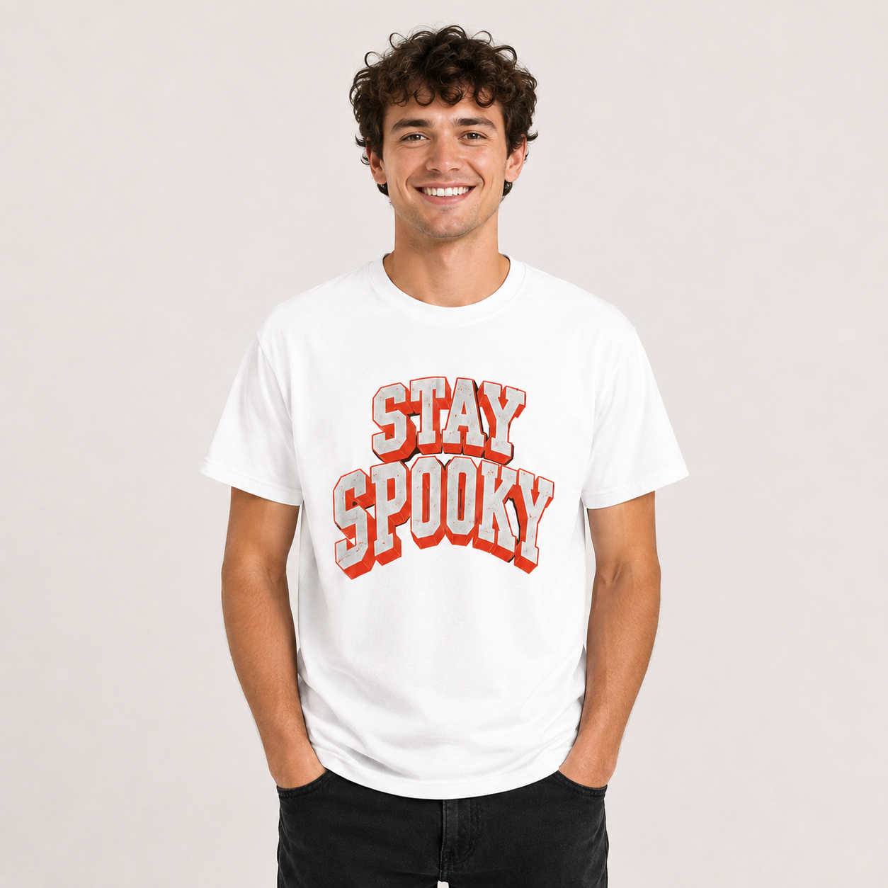 Stay Spooky Vintage Graphic T-Shirt