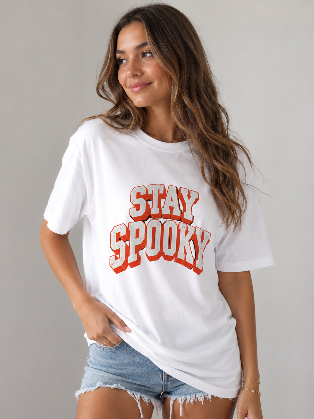 Stay Spooky Vintage Graphic T-Shirt