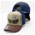 Jesus Lord & Savior Embroidered Snapback Cap | Prayer Hands Cross Trucker Hat