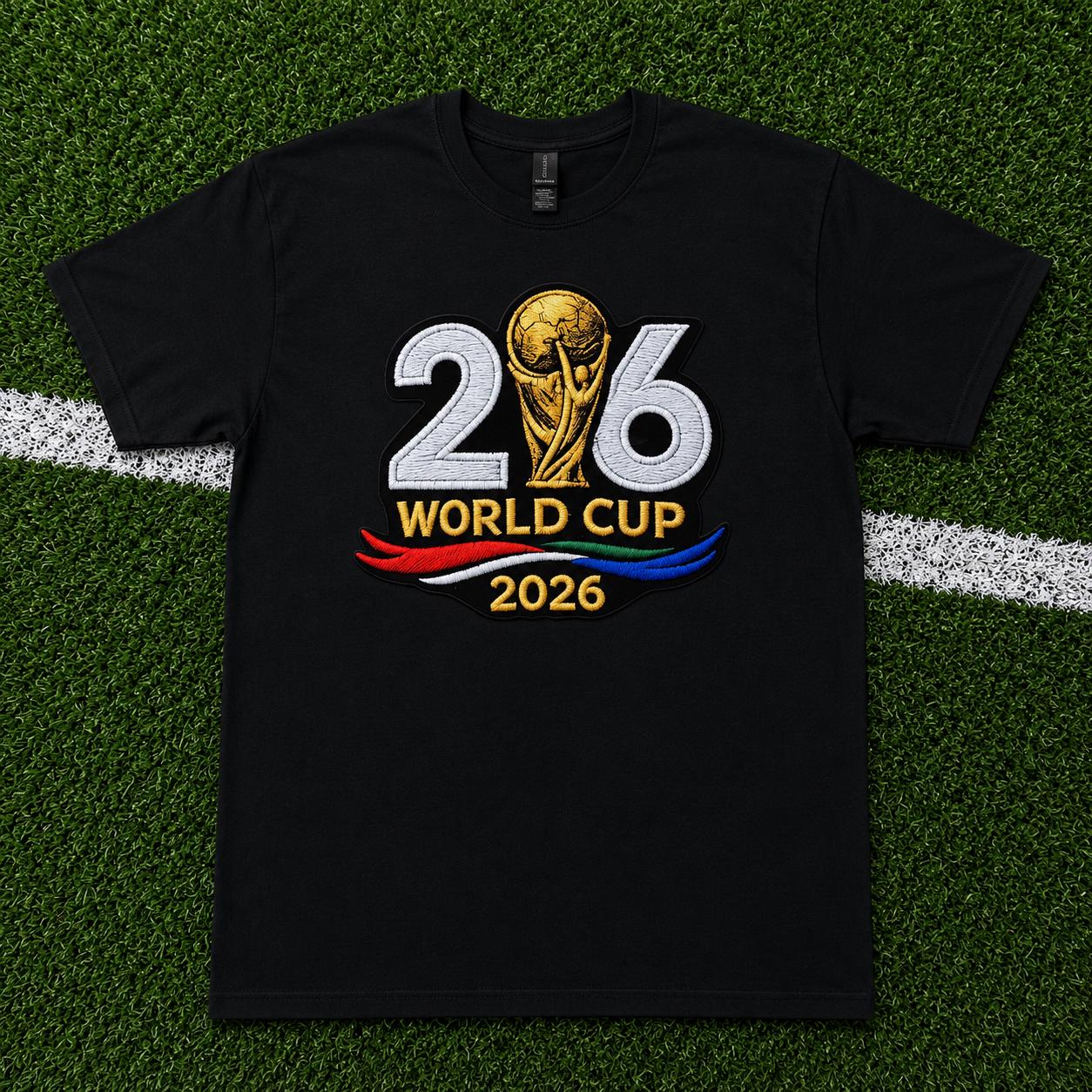 2026 World Cup Soccer T-Shirt – USA Mexico Canada Football Championship Tee