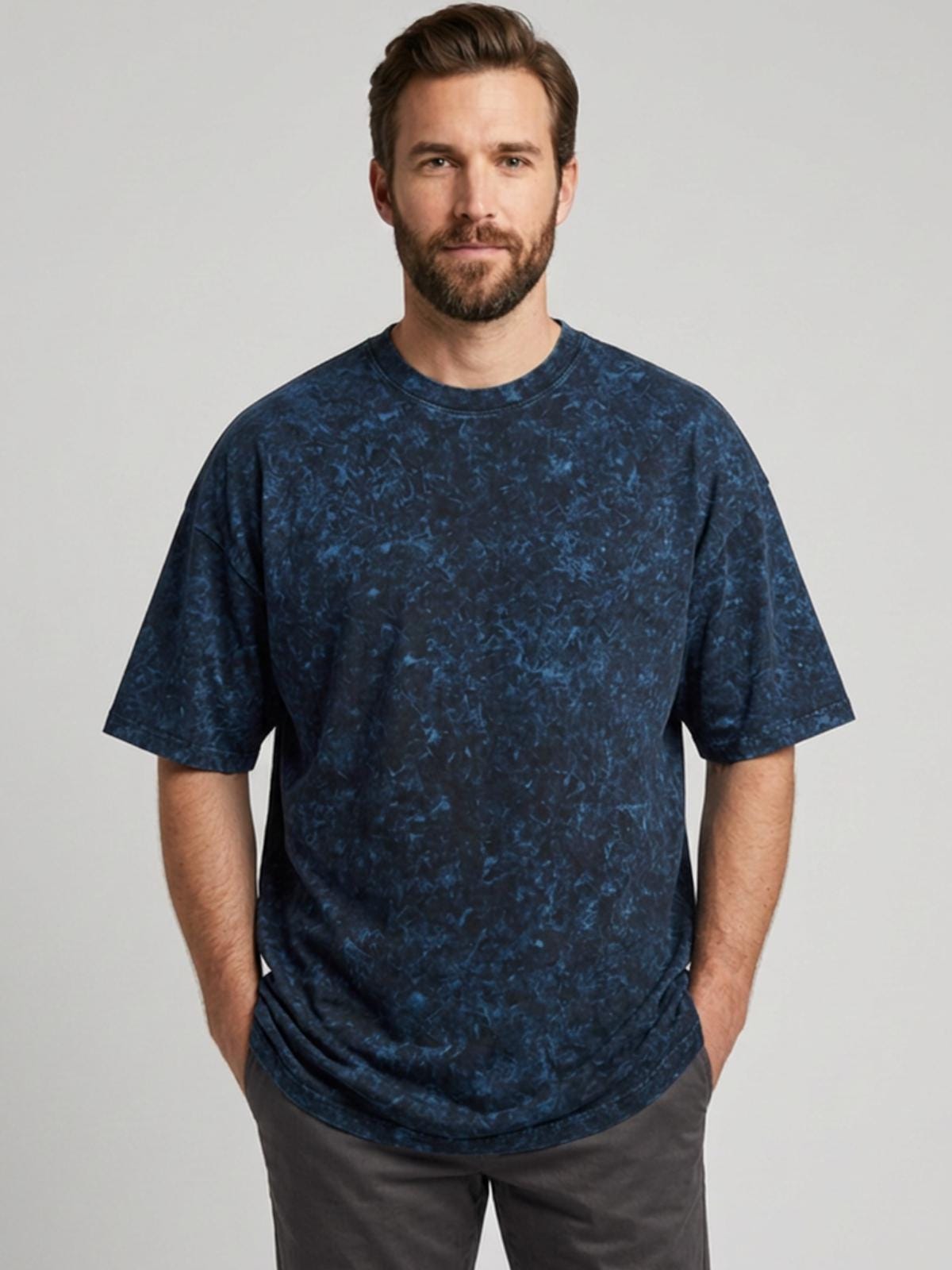 Oversized Vintage Wash T-Shirt | BEGOOD 18 Graphic Streetwear Tee