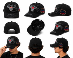 Coors Banquet Rodeo Embroidered Snapback Hat | Western Cowboy Trucker Cap