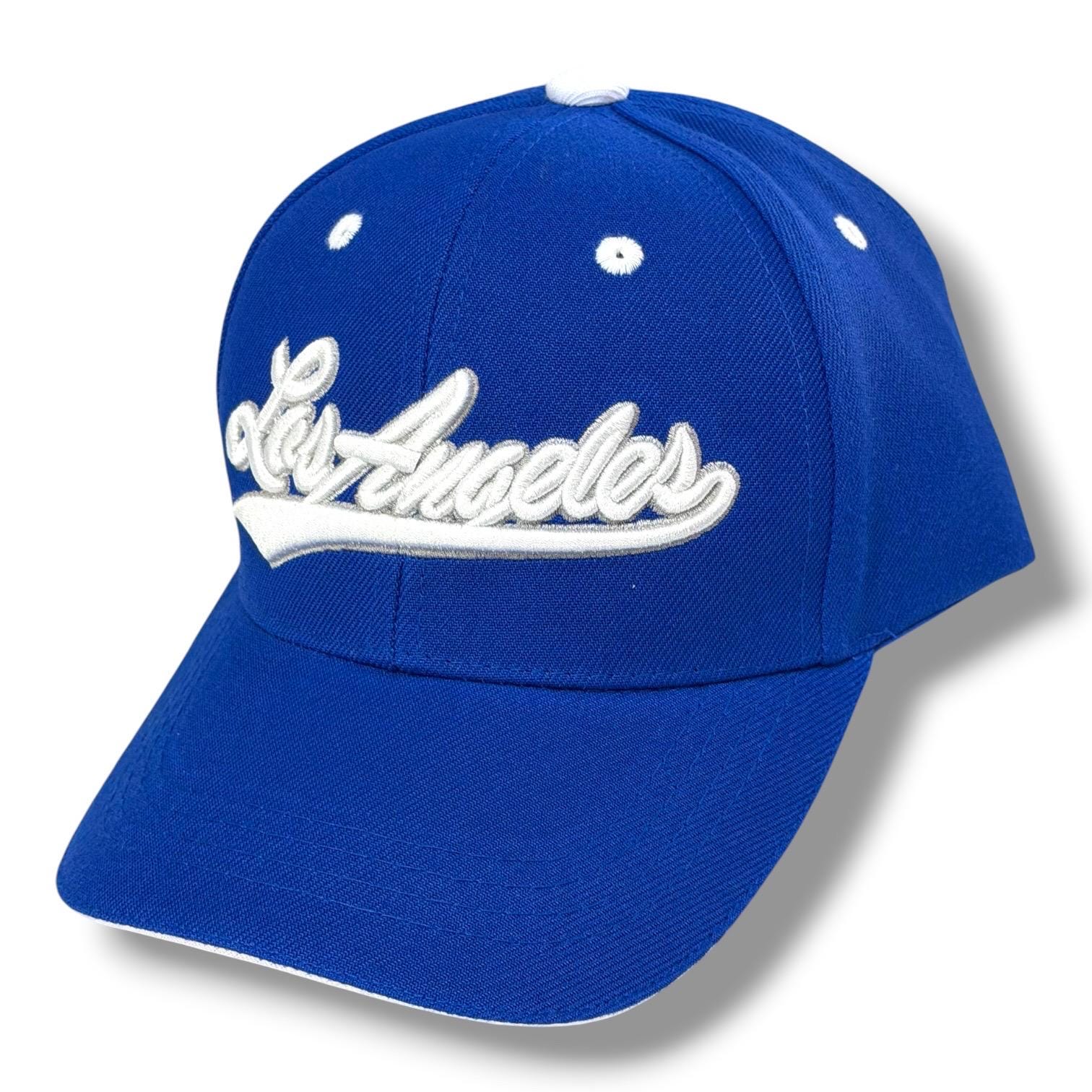 Kids Los Angeles Snapback Hat | Boys LA Baseball Cap | Youth Adjustable Embroidered Cap | Los Angeles Kids Hat | Blue Purple Sports Style Ca