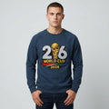 2026 World Cup Embroidered Crewneck Sweatshirt | Soccer Championship Apparel
