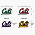 Cali Chenille Iron-On Patch – 4" Embroidered Varsity California Patch For Hats, Hoodies, Jackets & Diy Apparel