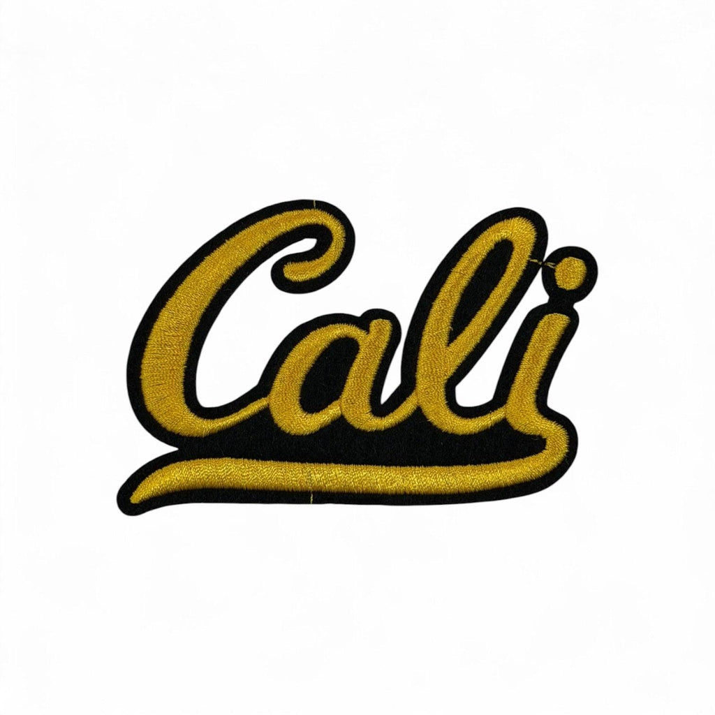 Cali Chenille Iron-On Patch – 4" Embroidered Varsity California Patch For Hats, Hoodies, Jackets & Diy Apparel