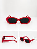 Retro Rectangle Sunglasses | Vintage Thick Frame UV400 Shades | Unisex Fashion Eyewear