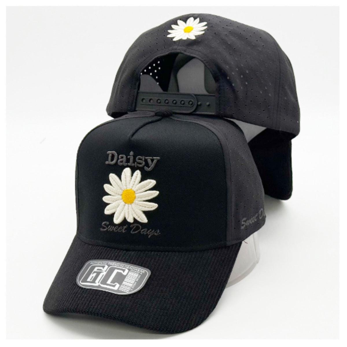 Daisy "Sweet Days" Snapback - Black Floral Cap