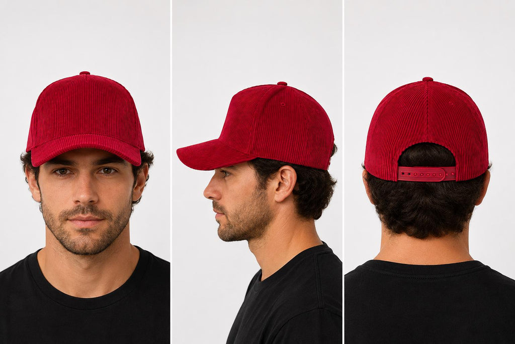 Premium Corduroy Baseball Cap | Adjustable Unisex Snapback Hat | Classic Casual Dad Cap