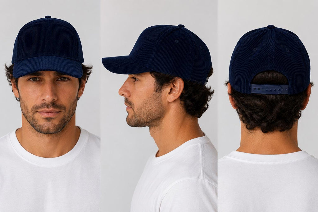 Premium Corduroy Baseball Cap | Adjustable Unisex Snapback Hat | Classic Casual Dad Cap