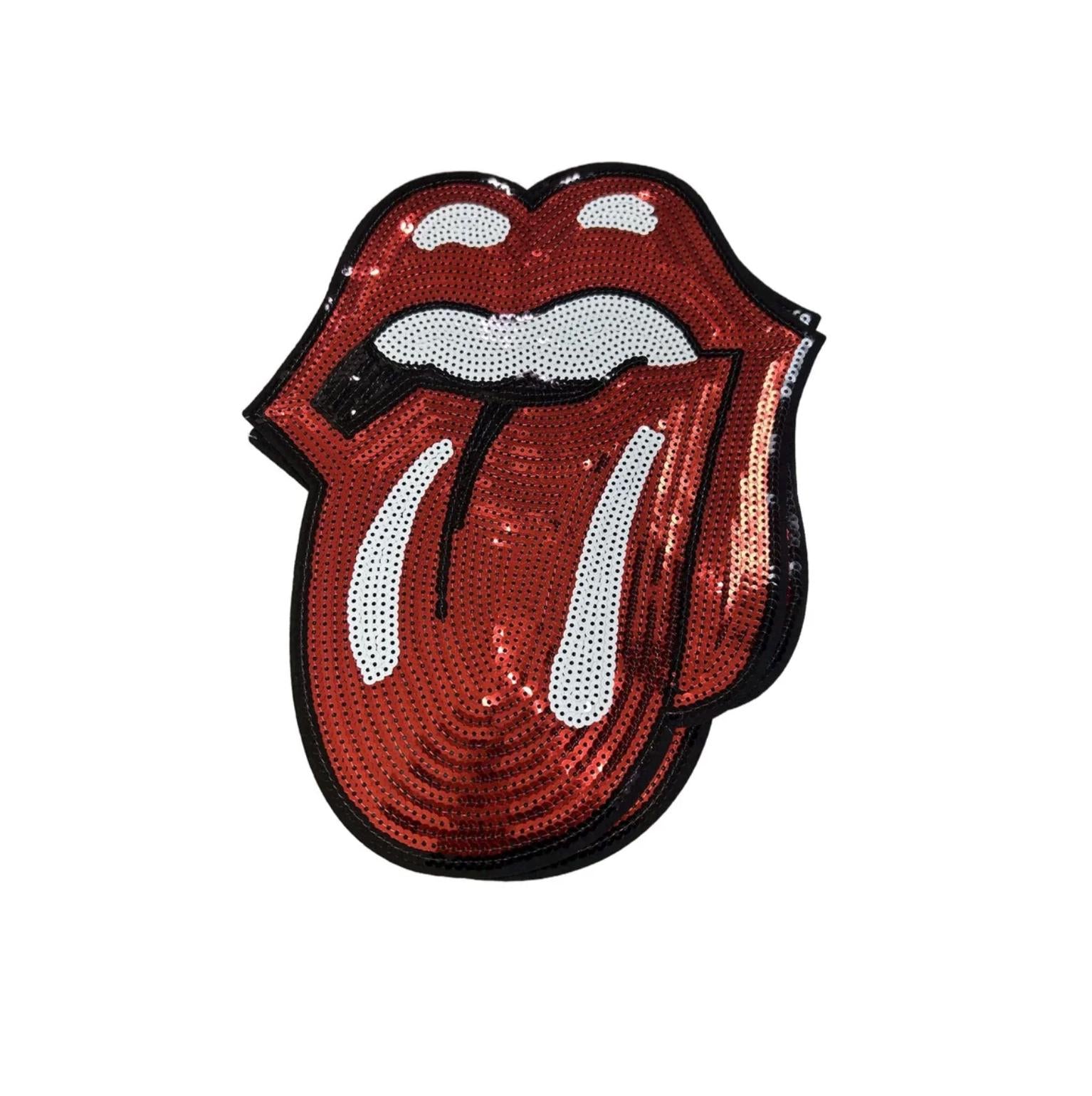 Tongue Sequin Patch