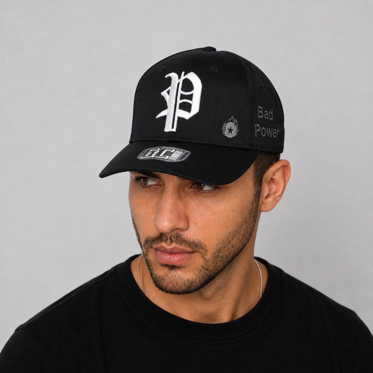 Old English "P" Cap - All Black