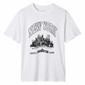 New York Manhattan Skyline Graphic T-Shirt | NYC Vintage Style Tee | Unisex New York City Souvenir Shirt