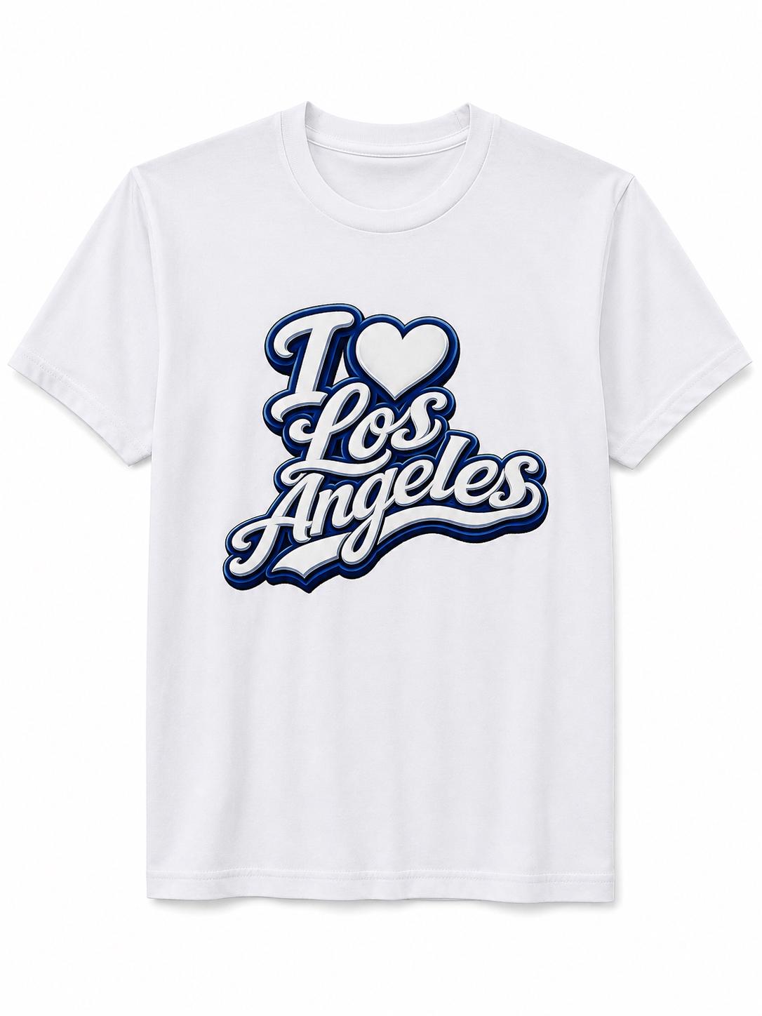 I Love Los Angeles T-Shirt | LA Graphic Tee | Retro Los Angeles Souvenir Shirt | California Travel Tee | Unisex LA Shirt