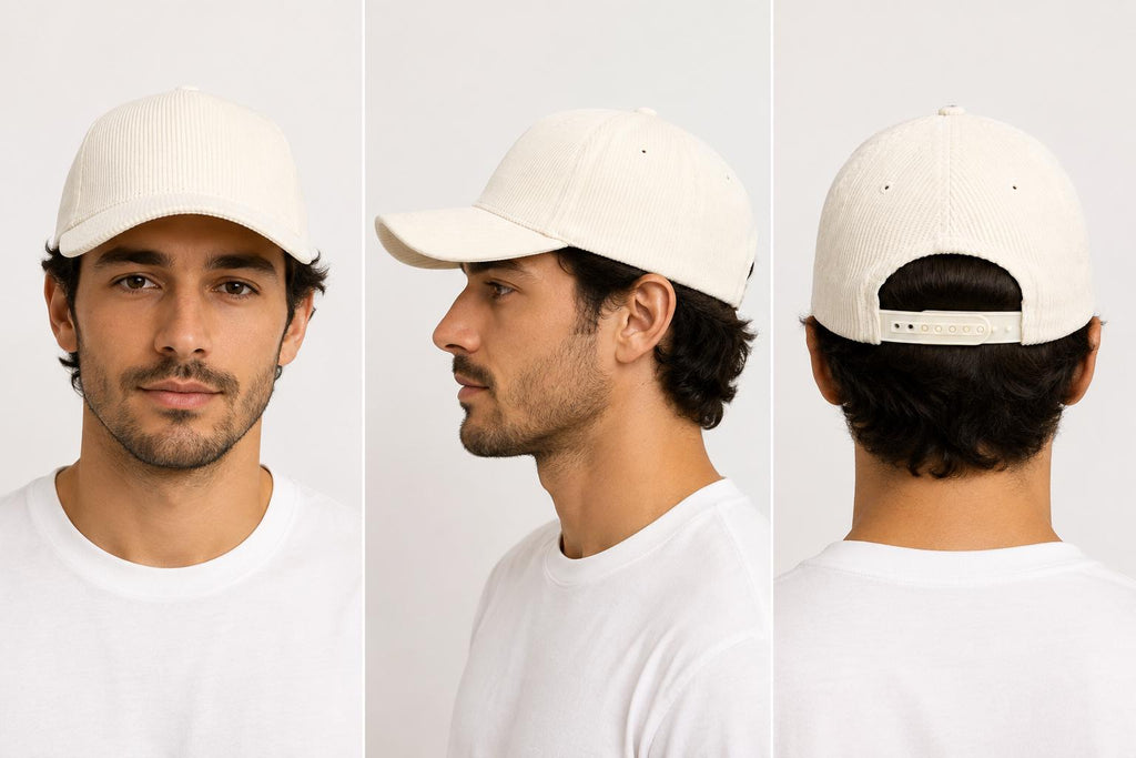 Premium Corduroy Baseball Cap | Adjustable Unisex Snapback Hat | Classic Casual Dad Cap