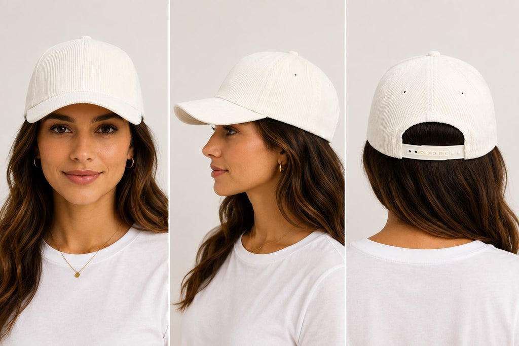 Premium Corduroy Baseball Cap | Adjustable Unisex Snapback Hat | Classic Casual Dad Cap