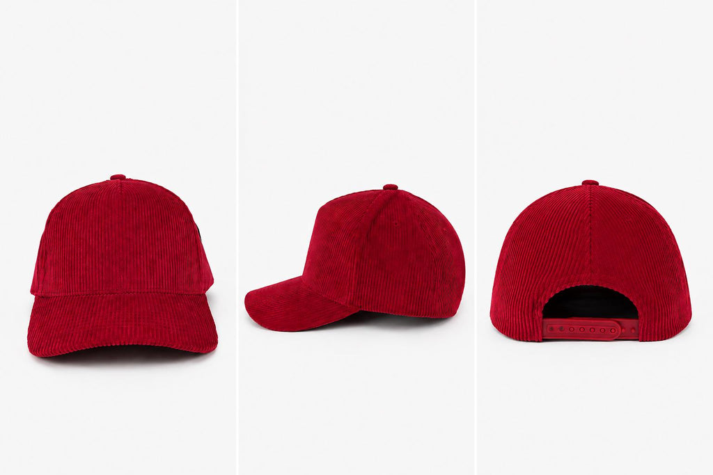 Premium Corduroy Baseball Cap | Adjustable Unisex Snapback Hat | Classic Casual Dad Cap