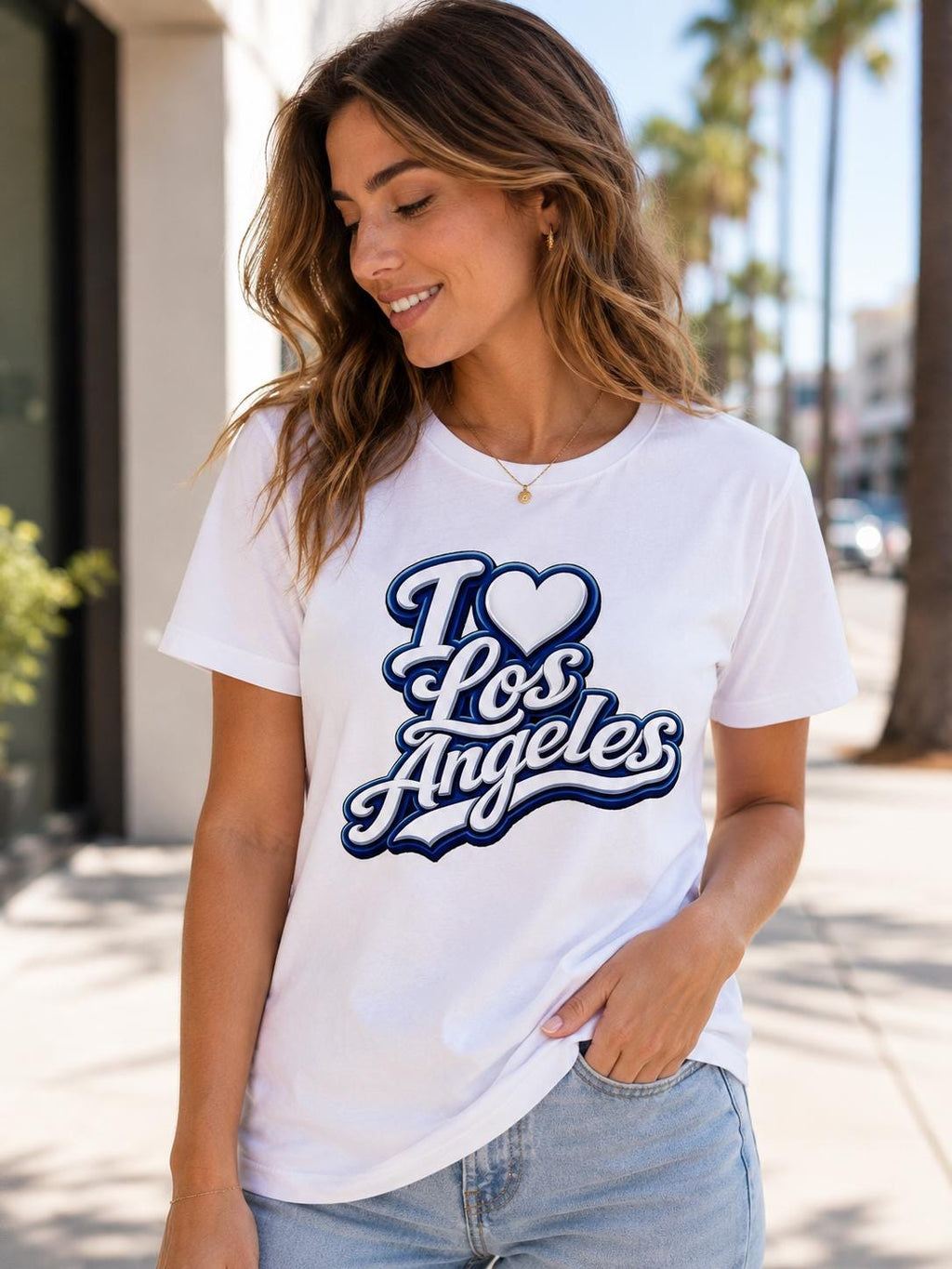 I Love Los Angeles T-Shirt | LA Graphic Tee | Retro Los Angeles Souvenir Shirt | California Travel Tee | Unisex LA Shirt